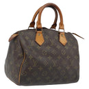 LOUIS VUITTON Monogram Speedy 25 Handtasche M41528 LV Auth am11050-1