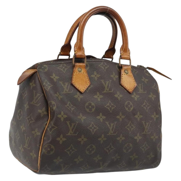 LOUIS VUITTON Monogram Speedy 25 Handtasche M41528 LV Auth am11050