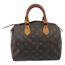 LOUIS VUITTON Monogram Speedy 25 Handtasche M41528 LV Auth am11050-2