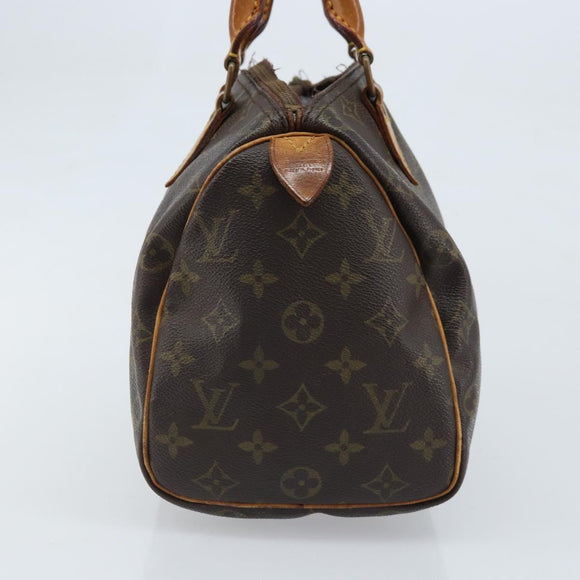 LOUIS VUITTON Monogram Speedy 25 Handtasche M41528 LV Auth am11050
