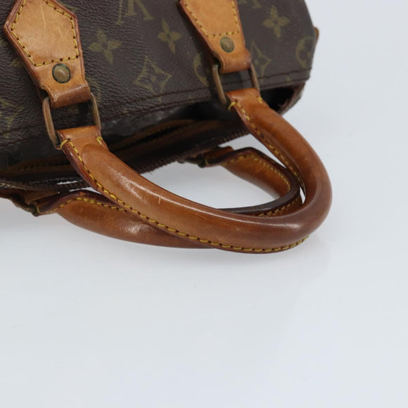 LOUIS VUITTON Monogram Speedy 25 Handtasche M41528 LV Auth am11050
