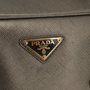 PRADA Handtasche Saffiano Leder Gold Auth am11051A-18