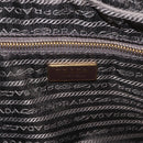 PRADA Handtasche Saffiano Leder Gold Auth am11051A-19