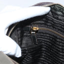 PRADA Handtasche Saffiano Leder Gold Auth am11051A-22