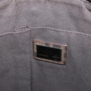 FENDI Zucca Canvas Shoulder Bag PVC Brown Black Auth am11068A-18