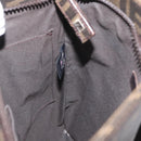 FENDI Zucca Canvas Shoulder Bag PVC Brown Black Auth am11068A-20