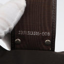 FENDI Zucca Canvas Key Case Black Brown Auth am11078A-11
