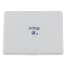 HERMES Shane Dunkle plate Pottery White Navy Auth am11081A-3
