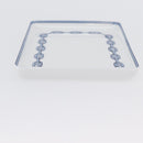 HERMES Shane Dunkle plate Pottery White Navy Auth am11081A-5