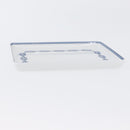 HERMES Shane Dunkle plate Pottery White Navy Auth am11081A-6