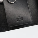 GUCCI GG Implementation Key Case PVC Black Silver Auth am11083A-14