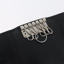GUCCI GG Implementation Key Case PVC Black Silver Auth am11083A-15