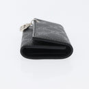 GUCCI GG Implementation Key Case PVC Black Silver Auth am11083A-4