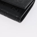 GUCCI GG Implementation Key Case PVC Black Silver Auth am11083A-9