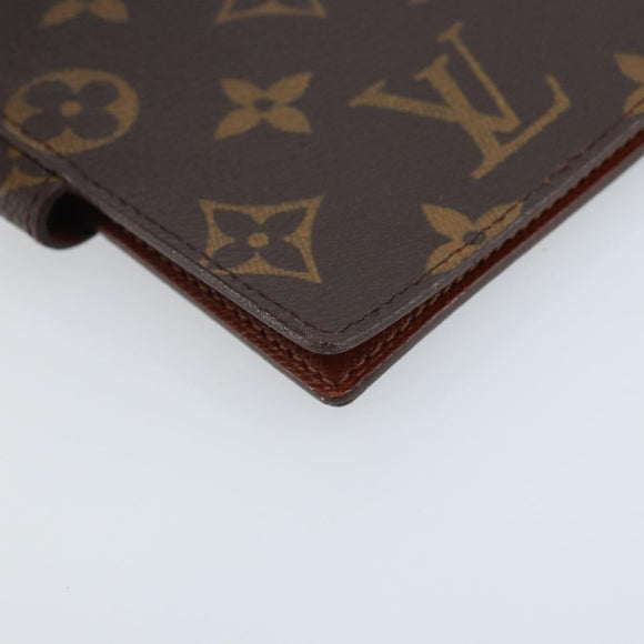 LOUIS VUITTON Monogram Etui Palm PDA Day Planner Cover M63028 LV Auth am11086