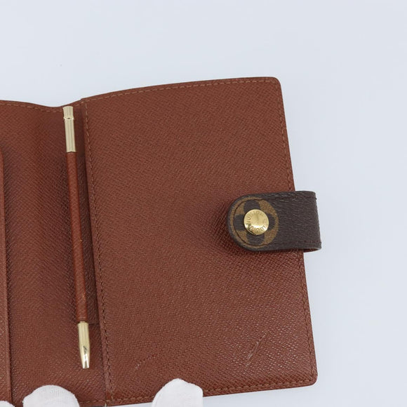LOUIS VUITTON Monogram Etui Palm PDA Day Planner Cover M63028 LV Auth am11086