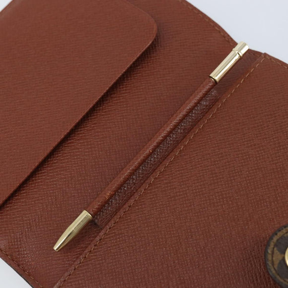 LOUIS VUITTON Monogram Etui Palm PDA Day Planner Cover M63028 LV Auth am11086