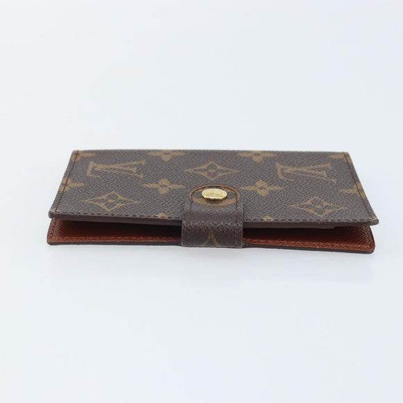 LOUIS VUITTON Monogram Etui Palm PDA Day Planner Cover M63028 LV Auth am11086