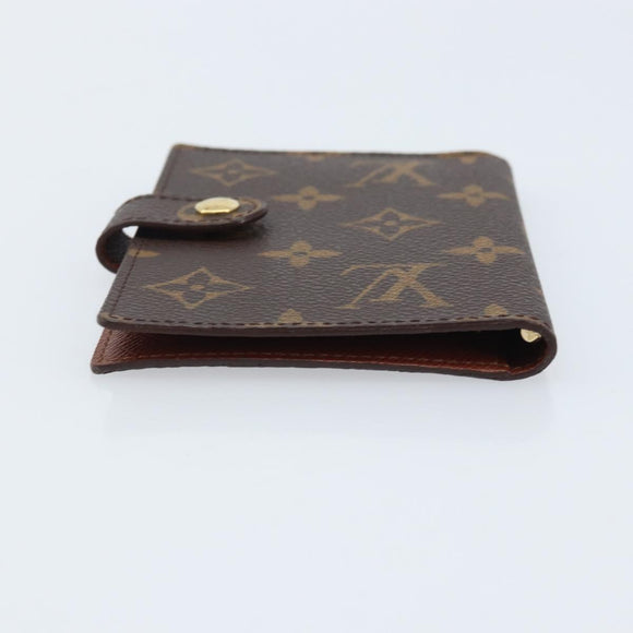 LOUIS VUITTON Monogram Etui Palm PDA Day Planner Cover M63028 LV Auth am11086