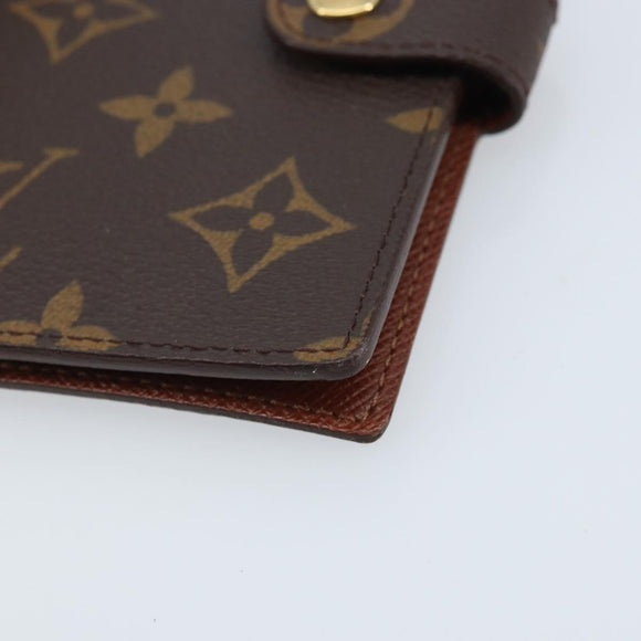 LOUIS VUITTON Monogram Etui Palm PDA Day Planner Cover M63028 LV Auth am11086