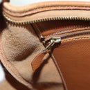 HERMES Trim 31 Shoulder Bag Togo leather Brown Gold Auth am11092V-21