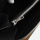 LOEWE Puzzle Zip-Up Round Wallet Leather Multicolor Silver 122N30X Auth am11095V-19