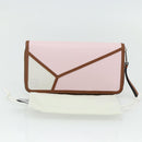 LOEWE Puzzle Zip-Up Round Wallet Leather Multicolor Silver 122N30X Auth am11095V-12