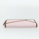 LOEWE Puzzle Zip-Up Round Wallet Leather Multicolor Silver 122N30X Auth am11095V-5