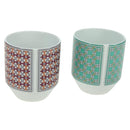 HERMES Cocotte Cups Pair Pottery Multicolor Auth am11096V-1