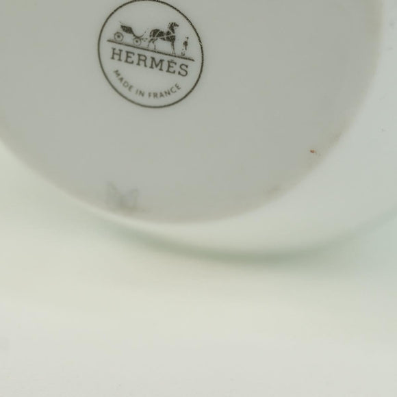 HERMES Cocotte Cups Pair Pottery Multicolor Auth am11096V