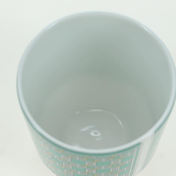 HERMES Cocotte Cups Pair Pottery Multicolor Auth am11096V