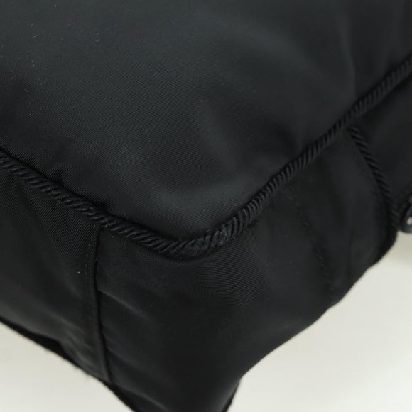 PRADA Fringe Hand Bag Nylon 2way Black BL0916 Auth am11097V