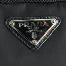 PRADA Fringe Hand Bag Nylon 2way Black BL0916 Auth am11097V-21