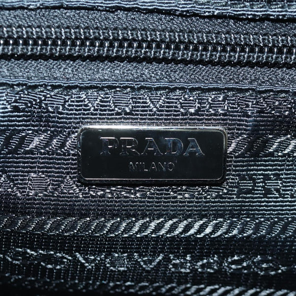 PRADA Fringe Hand Bag Nylon 2way Black BL0916 Auth am11097V