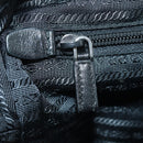 PRADA Fringe Hand Bag Nylon 2way Black BL0916 Auth am11097V-26