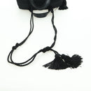 PRADA Fringe Hand Bag Nylon 2way Black BL0916 Auth am11097V-8