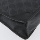 GUCCI GG Supreme Old Clutch Bag PVC Black Gold 97 01 029 Auth am11098-10