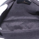 GUCCI GG Supreme Old Clutch Bag PVC Black Gold 97 01 029 Auth am11098-15