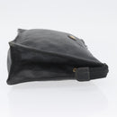 GUCCI GG Supreme Old Clutch Bag PVC Black Gold 97 01 029 Auth am11098-4
