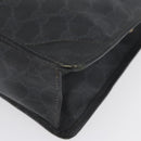 GUCCI GG Supreme Old Clutch Bag PVC Black Gold 97 01 029 Auth am11098-9