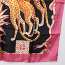 Salvatore Ferragamo Scarf Silk Pink Auth am11101A-10