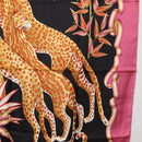 Salvatore Ferragamo Scarf Silk Pink Auth am11101A-7