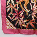 Salvatore Ferragamo Scarf Silk Pink Auth am11101A-8