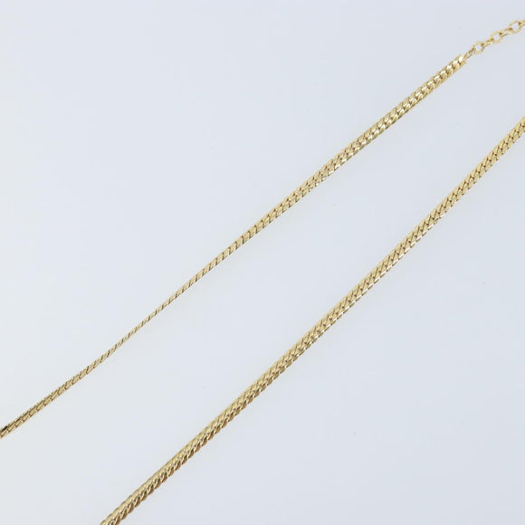 Christian Dior Rhinestone Necklace metal Gold Auth am11103A