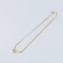 Christian Dior Rhinestone Necklace metal Gold Auth am11103A-2
