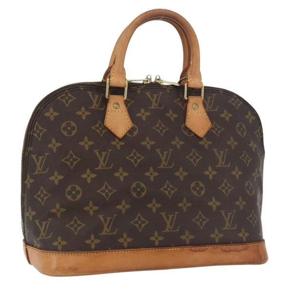 LOUIS VUITTON Monogram Alma Hand Bag M51130 LV Auth am11106