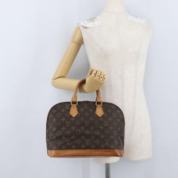 LOUIS VUITTON Monogram Alma Hand Bag M51130 LV Auth am11106