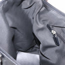 FENDI Zucchino Canvas Hand Tote Bag Black Brown Auth am11110A-20