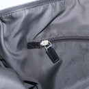 FENDI Zucchino Canvas Hand Tote Bag Black Brown Auth am11110A-21