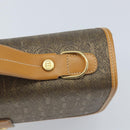 GUCCI Hand Bag Canvas Leather Beige Gold Auth am11117-10